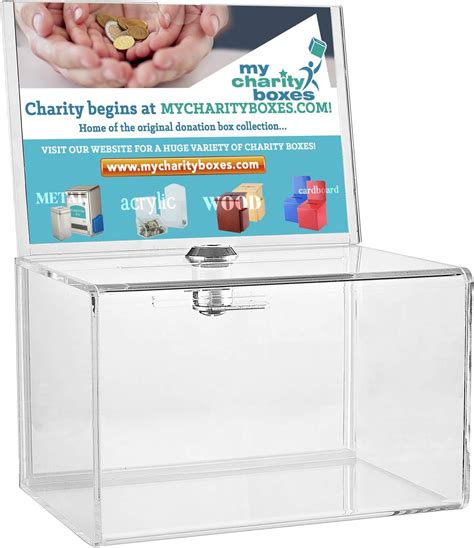 where to buy donation boxes